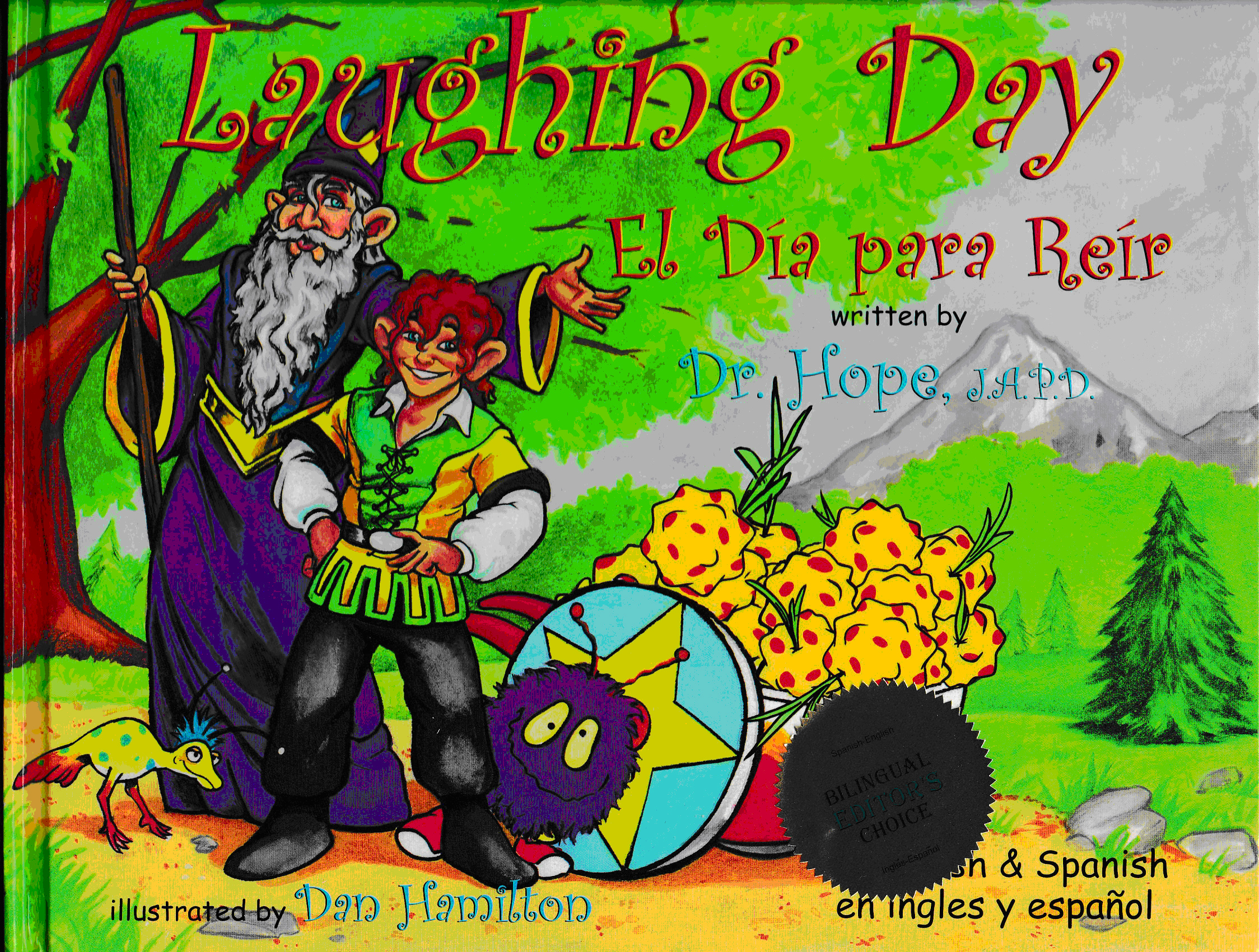 Laughing Day, an award-winning children's picture book by author Dr. Hope.